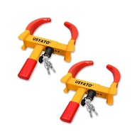 Kit 2 Trava de Roda Antifurto Universal: Segurança Reforçada para Seu Veículo - imagem 2