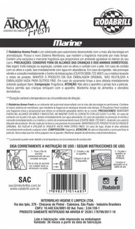 Rodabrisa Fresh Membrana Marine: Perfume Duradouro e Frescor para Seu Veículo - imagem 3