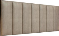 Cabeceira Painel Imperial Estofada Queen Size Bege 1,60m - Design Sofisticado para seu Quarto - imagem 1