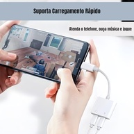 Adaptador Tipo-C para P2 VARENZIA: Som e Carga Rápida Universal para Seu Celular - imagem 4