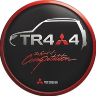 Capa de Estepe Exclusiva Pajero TR4 4x4 CN317 Lorben: Proteção e Estilo para seu SUV - imagem 1