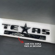 Emblema Texas Edition Cromado e Preto ABS - Personalize seu Carro com Estilo! - imagem 5