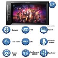 Central Multimídia Pioneer DMH-A248BT 6.2" Touch Screen: Seu Carro Conectado e Divertido! - imagem 3