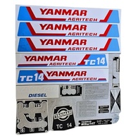 Kit Decalques Yanmar TC14: Renove o Visual do Seu Trator com Estilo e Durabilidade - imagem 2