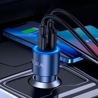 Carregador Veicular 1Hora USB-C 3A Azul: Carga Rápida e Design Compacto para Seu Carro - imagem 4