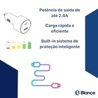 Carregador Veicular Turbo 2 USB para iPhone: Carga Rápida e Dupla Conexão no Seu Carro - imagem 4