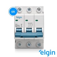 Disjuntor Tripolar Elgin 6A Curva C 3KA: Proteção Essencial para seus Circuitos - imagem 3