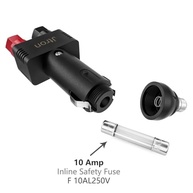 Plugue Adaptador de Isqueiro 12V 10A Jtron®: Energia Confiável para Seus Dispositivos no Carro - imagem 5
