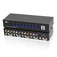 Seletor RCA 8 em 1 E-SDS: Conecte Seus Consoles e Dispositivos com Facilidade! - imagem 1