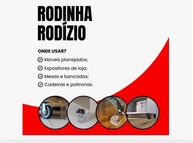 Kit 8 Rodízios Giratórios 50mm em Polipropileno: Mobilidade e Praticidade para Seus Móveis Leves - imagem 3