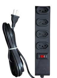 Extensão Filtro de Linha Bivolt 3m com 4 Tomadas - Segurança e Praticidade para Seus Dispositivos - imagem 4