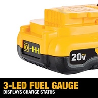 Bateria Dewalt 20V MAX 3Ah Compacta com LED - DCB230: Potência e Durabilidade para Seus Projetos - imagem 5
