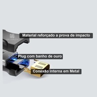 Adaptador Emenda HDMI Premium: Conecte e Estenda Seus Cabos 4K com Qualidade Superior - imagem 3
