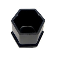 Kit 20 Capas Protetoras Sextavadas 17mm para Parafusos de Roda (Preto) + Chave de Remoção - imagem 4
