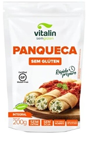 Vitalin Sem gluten Mistura P/Massa De Panqueca Integral S/Glúten Vitalin 200G - imagem 2