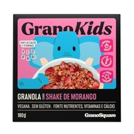 Granola GranoSquare GRANOKIDS Shake de Morango 180g - imagem 2