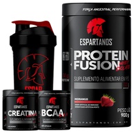 Kit Hipertrofia: Whey, BCAA, Creatina + Shaker - imagem 2