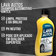 Vintex Lava Autos: Shampoo Concentrado pH Neutro para Brilho e Proteção Máxima - imagem 4
