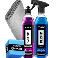 Kit Cera Vitrificadora Blend Spray Vonixx + Shampoo Neutro V-Floc: Brilho e Proteção Profissional - imagem 2