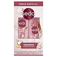 Shampoo e Condicionador Seda Ceramidas – Hidratação Profunda - imagem 1