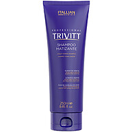 Shampoo Matizante Itallian Trivitt: Loiro Platinado - imagem 1