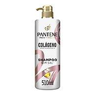 Shampoo Pantene Colágeno 510ml – Hidratação que Resgata os Fios - imagem 1