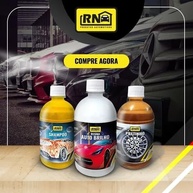 Kit Completo Lava Auto Profissional: Shampoo, Cera e Pretinho para Carro e Moto - imagem 2