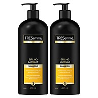 Shampoo Tresemmé Brilho Lamelar 650ml: Kit com 2 Unidades - imagem 1