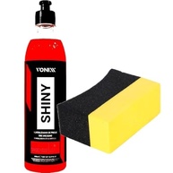Kit Essencial Estética Automotiva: Revitalizador Shiny 500ml + Aplicador Pretinho Karbox - imagem 2