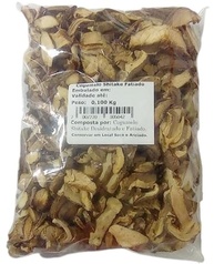 Cogumelo Shitake Fatiado Desidratado 100g - imagem 1