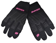 Luva Feminina Shiver Rocket Motoqueira - Proteção e Estilo GG Preto/Rosa - imagem 4