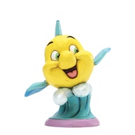 Figura Disney Enesco Jim Shore Flounder - 7,95 cm - Coleção The Little Mermaid - imagem 1