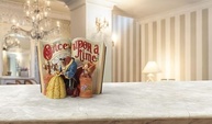 Disney Traditions Jim Shore - Estatueta Bela e a Fera em Resina, 15cm - imagem 3