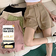Short Feminino Lovito: Conforto e Estilo Casual - imagem 1