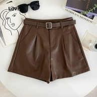Short Plissado Lovito: Casual e Moderno! - imagem 1