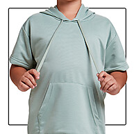 Conjunto Moletinho Menino Canguru + Shorts - imagem 2