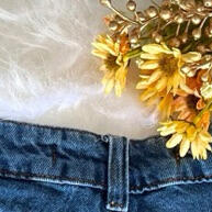 Shorts Jeans Mom: Conforto e Estilo 100% Algodão - imagem 1