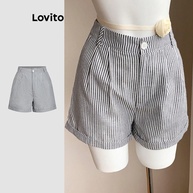 Shorts Listrado Lovito: Conforto e Estilo! - imagem 1