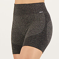 Shorts Selene Preto Mescla: Conforto e Estilo! - imagem 1
