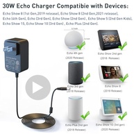 Cabo de Alimentação HY1C 30W: Energia Confiável para seu Amazon Alexa Echo e Echo Show - imagem 3