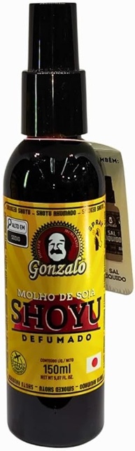 Molho Shoyu Defumado Gonzalo Spray 150ml - imagem 1