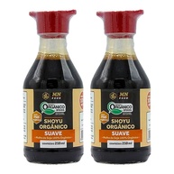 Kit 2X: Shoyu Orgânico Suave MN Food 210ml - imagem 2