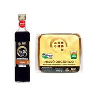 Kit Shoyu Suave 500ml e Missô 500g Orgânico MN Food - imagem 1