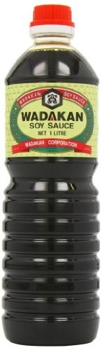 Molho de Soja Forte Shoyu 1L Wadakan Japao - imagem 2