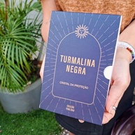 Patuá de Turmalina Negra com Cristais - Proteção e Equilíbrio Energético | Coleção Feng Shui - imagem 3