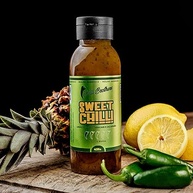 Molho De Pimenta Adocicado Sweet Chilli Limão Siciliano, Abacaxi & Jalapeño 435g Artesanal Chilli Brothers - imagem 2
