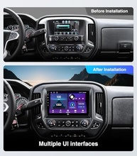 Central Multimídia Android 25cm para GMC Sierra e Chevrolet Silverado 2014-2018: Navegação GPS, Carplay e Mais! - imagem 3