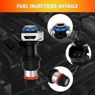 Injetor de Combustível Chevrolet Silverado, GMC Sierra e Cadillac Escalade 4.8L-6.2L V8 (2004-2009) - imagem 4