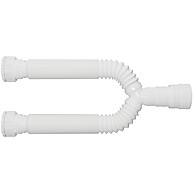 Sifão Duplo Branco Blukit: Elimine odores e proteja sua pia! - imagem 1