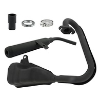 Kit Silenciador de Escape FLYPIG para Yamaha PW50/PY50 - Desempenho e Durabilidade em Preto - imagem 2